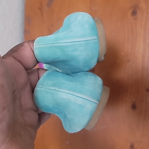 ANTHROPOLOGIE LEIFNOTES TAIKA DIP DYE SUEDE LEATHER BALLET FLATS SHOES SIZE 36 - Picture 5 of 10